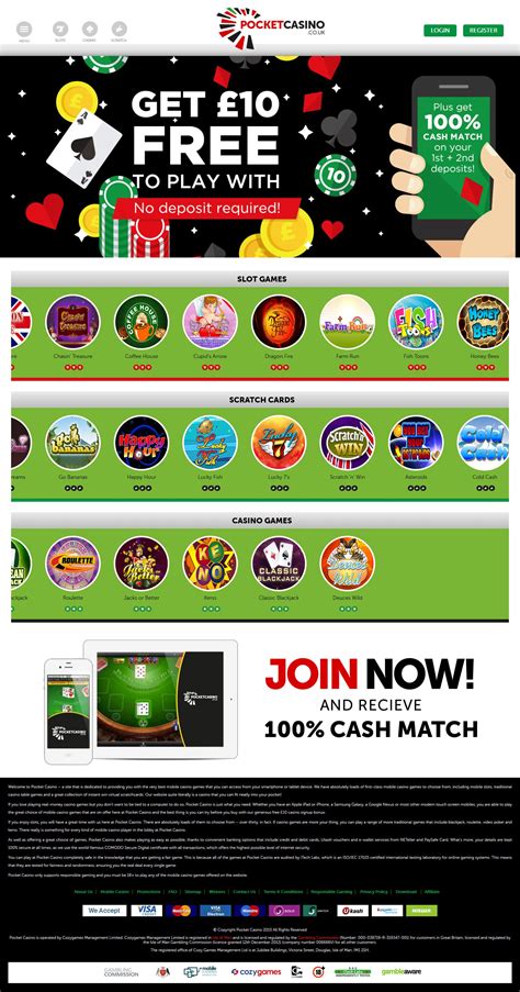 pocket casino review